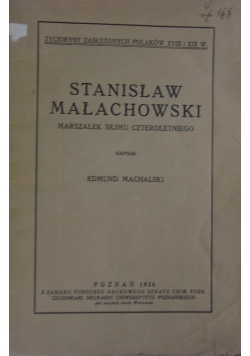 Stanisław Małachowski ,1936r.