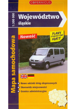 Województwo śląskie 1: 300 000