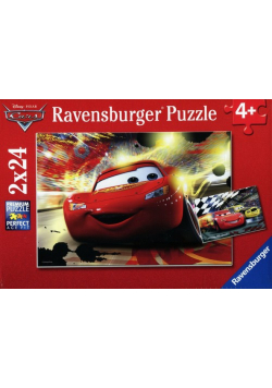 Puzzle Disney Auta Wielkie wejście 2x24