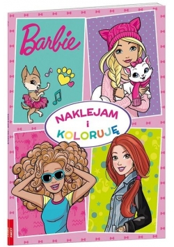 Naklejam i Koloruję. Barbie