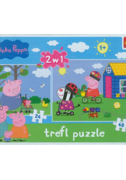 Świnka Peppa Puzzle 24 i 48