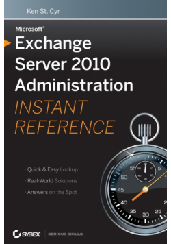 Exchange Server 2010 Admin Instant Ref