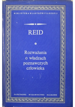 Rozważania o władzach poznawczych człowieka