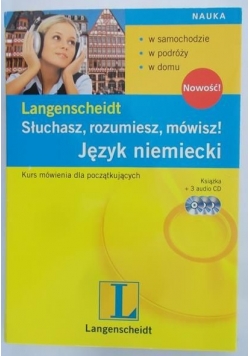 Słuchasz, rozumiesz, mówisz! Język niemiecki + 3 płyty CD