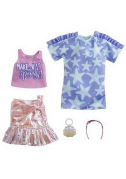 Barbie ubranka + akcesoria 2-pak 6 GRC88