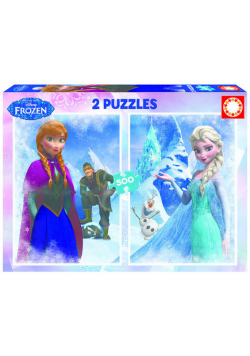 Puzzle Kraina lodu 2 x 500