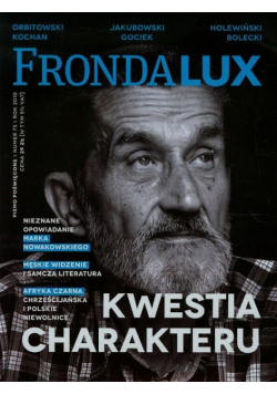 Fronda 75 Kwestia charakteru