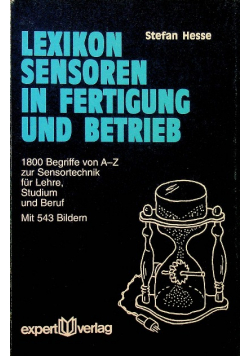 Lexikon sensoren in fertigung und betrieb