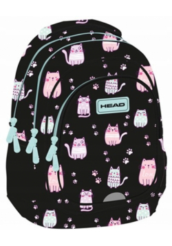 Plecak 3-komorowy Head Lovely Kitty