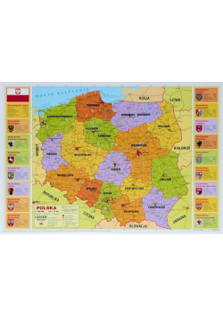 Podkład oklejany na biurko Polska administracyjna
