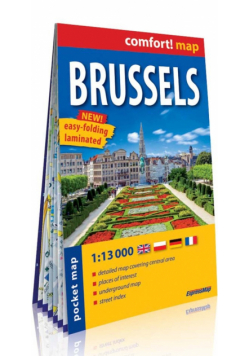Brussels pocket map 1:13 000, ExpressMap