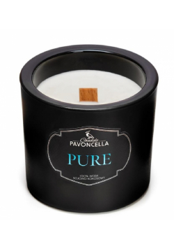 Świeczka sojowa Pure czarna 170g
