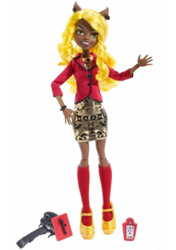 Monster High Strach Kamera Akcja Clawdia Wolf