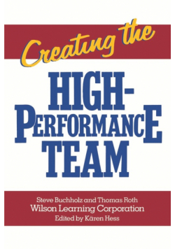 Creating the High Performance Team