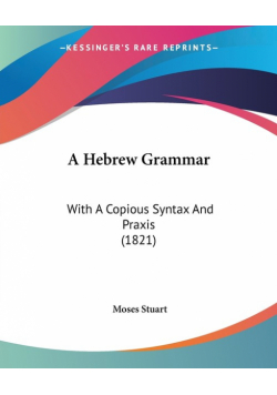 A Hebrew Grammar