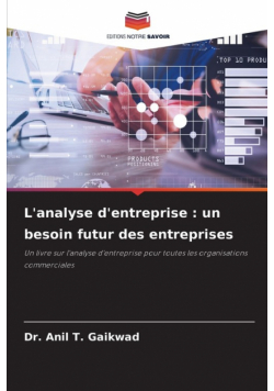 L'analyse d'entreprise