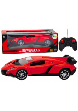 Auto sportowe RC 1:16 czerwone