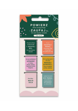 Zakładki magnetyczne - Powierz Panu 6szt
