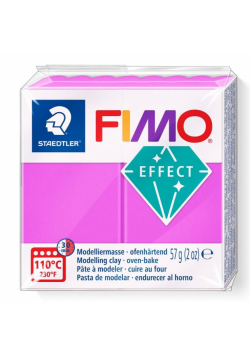 Masa termoutwardzalna Fimo 57g neon fioletowy