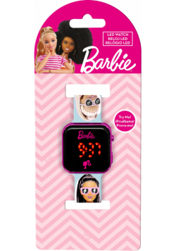 Zegarek LED z kalendarzem Barbie BB00033