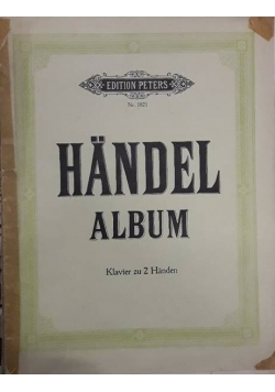 Handel Album Klavier zu 2 Handen