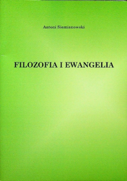 Filozofia i Ewangelia
