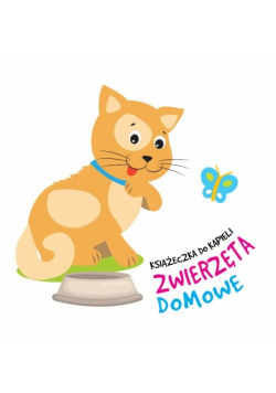 Książeczka do kąpieli z łódeczką Zwierzęta domowe