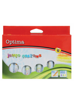 Kredki Jumbo Optima 12/1