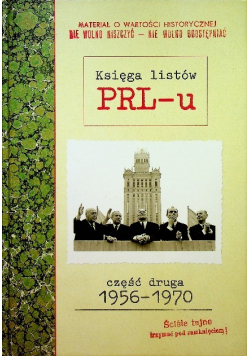 Księga listów PRL u 1956 1970 Część 2