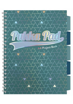 Kołozeszyt Pukka Pad A4 Glee Project Book zielony