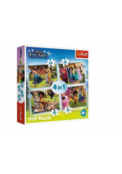 Puzzle 4w1 Nasze magiczne Encanto