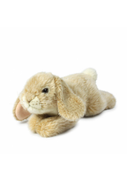 Królik kremowy leżący 22 cm
