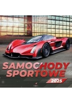 Kalendarz 2025 wieloplanszowy Samochody sportowe