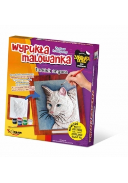 Wypukła Malowanka - Kot Turecki Angora