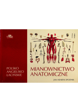 Mianownictwo anatomiczne polsko -angielsko - łacińskie