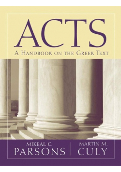 Acts A Handbook on the Greek Text