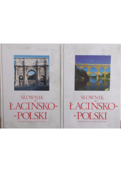 Słownik Łacińsko Polski Tom 1 i 2