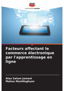 Facteurs affectant le commerce électronique par l'apprentissage en ligne