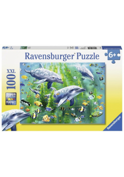 Puzzle XXL Trzy delfiny 100