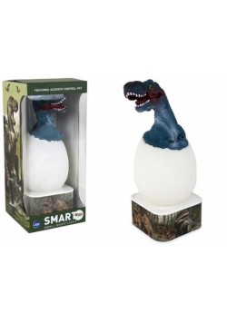 Lampka jajko T-Rex led Micro USB niebieski