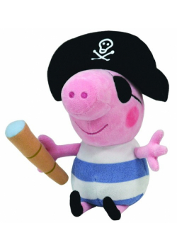 Beanie Babies Peppa Pig - George Pirat średni