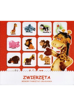 Zwierzęta Memory pamiętaj - układanka, Gra planszowa