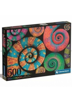 Puzzle 500 Color Boom Curly Tails