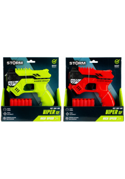Pistolet na strzałki z akcesoriami 20 cm 1 szt. mix