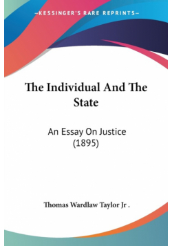 The Individual And The State