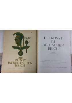 Die Kunst im Deutschen reich, zestaw 3 książek