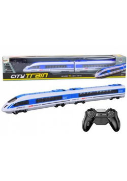 Pociąg R/C światła biały 65cm
