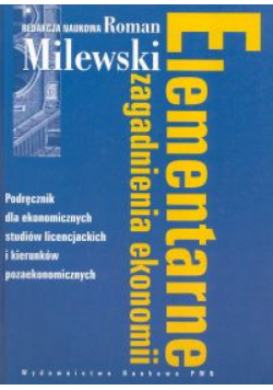 Elementarne zagadnienia ekonomii