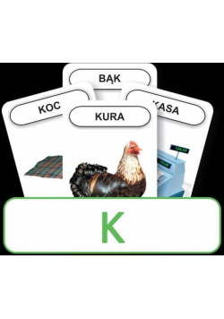 Karty Logopedyczny Piotruś Część XXI - głoska K