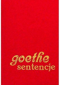 Goethe sentencje